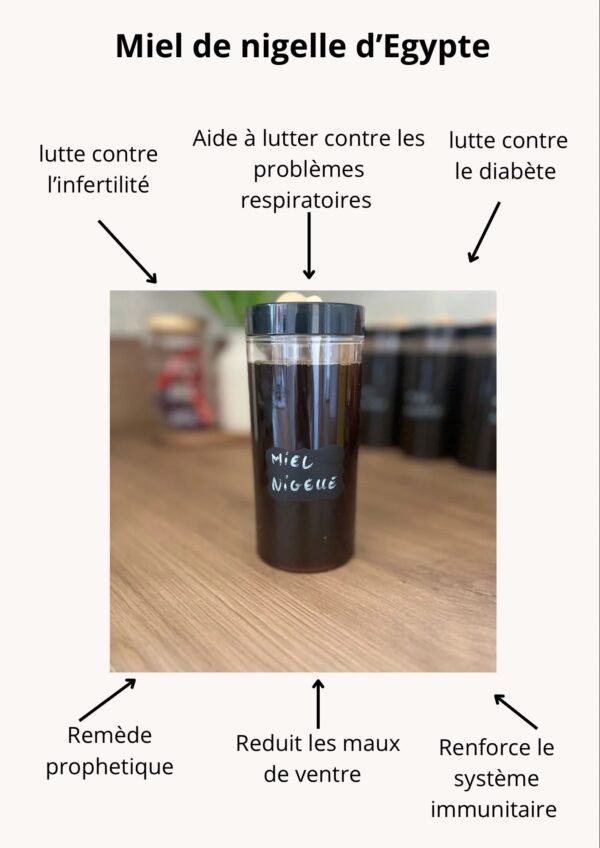 Miel de nigelle d'Egypte – Image 2