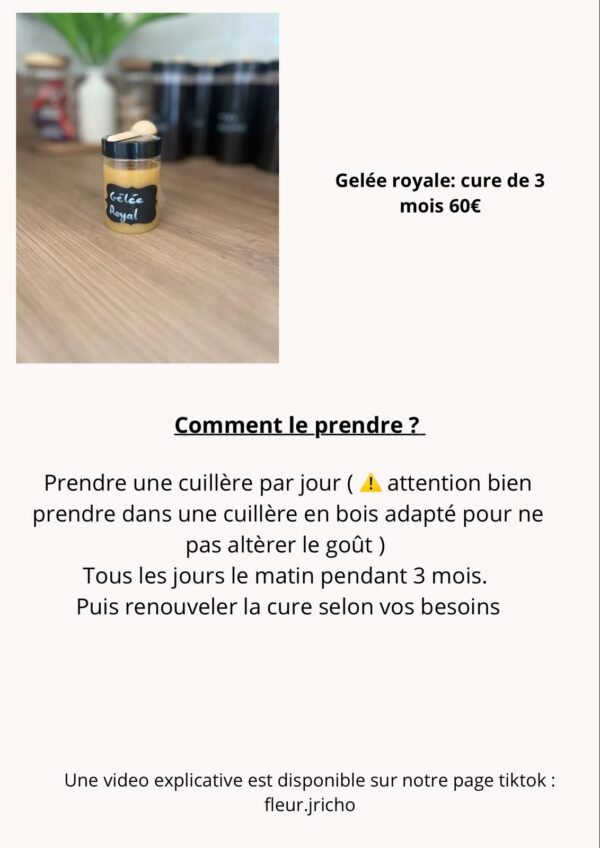 PACK MIXTE - Miel de nigelle et Gelée royale – Image 2