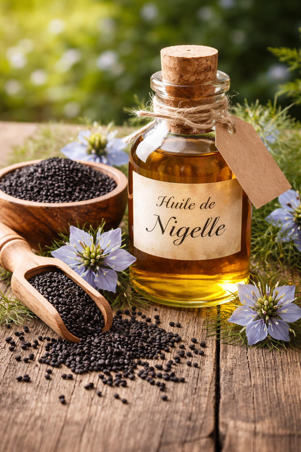 🌿 Huile de Nigelle d’Éthiopie ( Nigella sativa ) et fertilité 100ml